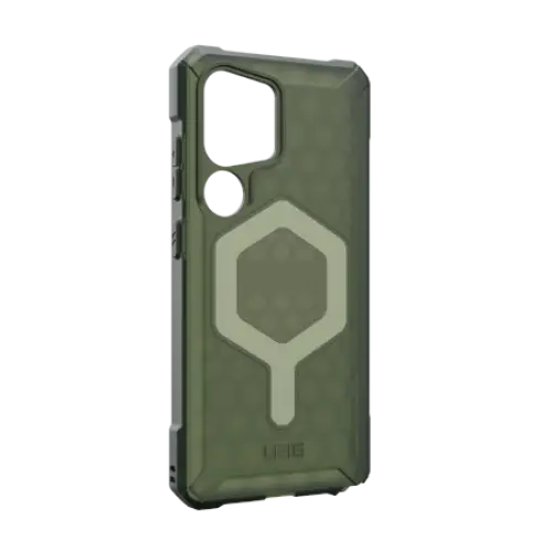 UAG Essential Armor Magnet MagSafe Case for Samsung Galaxy S25 Ultra - Olive - Cell phone cases and covers<<<HurtelXML