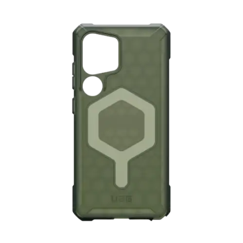 UAG Essential Armor Magnet MagSafe Case for Samsung Galaxy S25 Ultra - Olive - Cell phone cases and covers<<<HurtelXML
