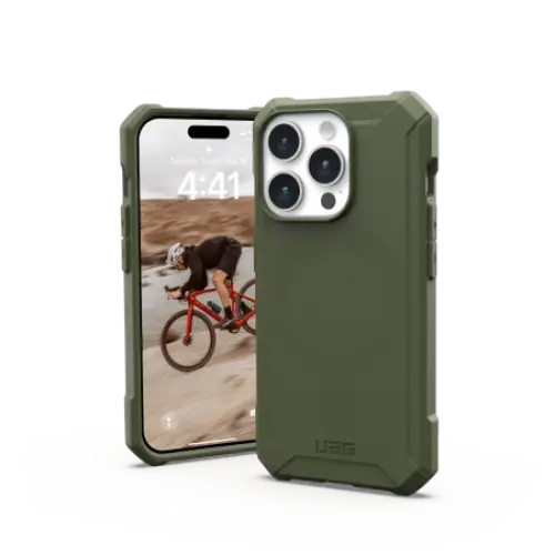 UAG Essential Armor MagSafe case for iPhone 15 Pro - green - Cell phone cases and covers<<<HurtelXML