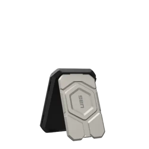 UAG Magnetic Wallet with MagSafe Compatible Stand - Titanium - *Temporary category<<<HurtelXML