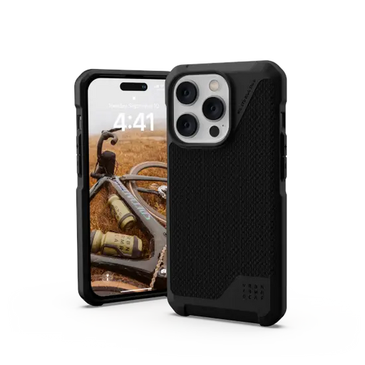 UAG Metropolis LT MagSafe case for iPhone 14 Pro - black kevlar - Cell phone cases and covers<<<HurtelXML