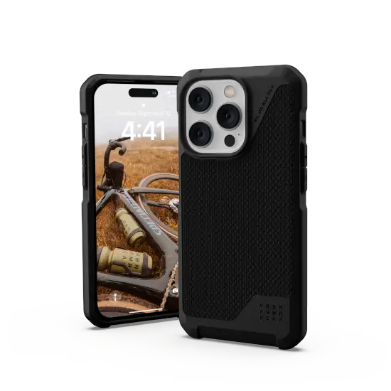 UAG Metropolis LT MagSafe case for iPhone 14 Pro - black kevlar - Cell phone cases and covers<<<HurtelXML