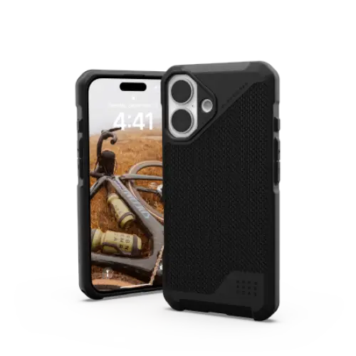 UAG Metropolis LT Magsafe iPhone 16 Case - Black - Cell phone cases and covers<<<HurtelXML