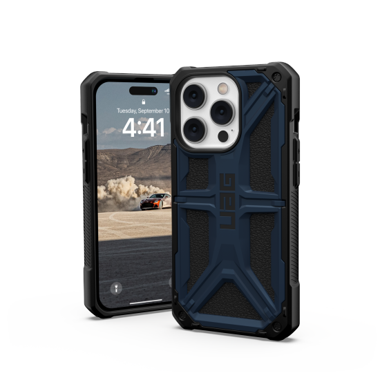 UAG Monarch case for iPhone 14 Pro Max - dark blue - Cell phone cases and covers<<<HurtelXML