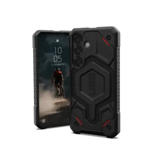 UAG Monarch MagSafe Case for Samsung Galaxy S25 5G - Black Kevlar - Cell phone cases and covers<<<HurtelXML