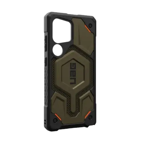 UAG Monarch MagSafe Case for Samsung Galaxy S25 Ultra 5G - Green Kevlar - Cell phone cases and covers<<<HurtelXML