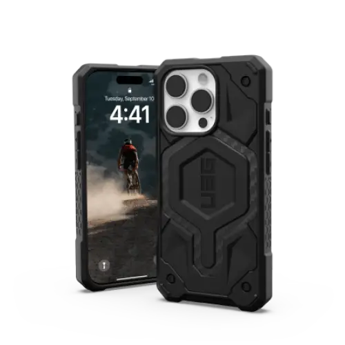 UAG Monarch Pro Case with MagSafe for iPhone 16 Pro - Black - Cell phone cases and covers<<<HurtelXML