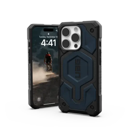 UAG Monarch Pro Case with MagSafe for iPhone 16 Pro - Blue - Cell phone cases and covers<<<HurtelXML