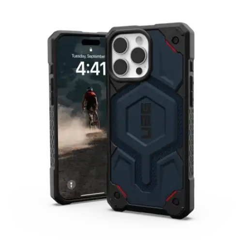 UAG Monarch Pro Case with MagSafe for iPhone 16 Pro Max - Blue - Cell phone cases and covers<<<HurtelXML