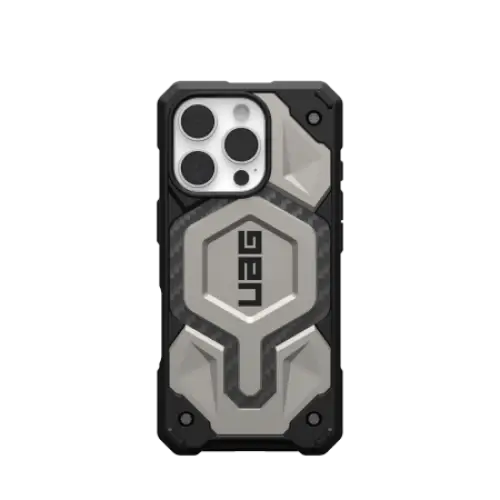 UAG Monarch Pro Case with MagSafe for iPhone 16 Pro - Titanium - Cell phone cases and covers<<<HurtelXML