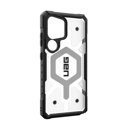 UAG Pathfinder Clear Magnet MagSafe Case for Samsung Galaxy S25 Ultr 5G - Clear-Gray - Cell phone cases
