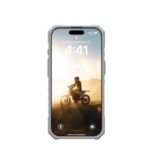 UAG Pathfinder Clear Magsafe iPhone 16 Pro Case Compatible with MagSafe - Green - Cell phone cases