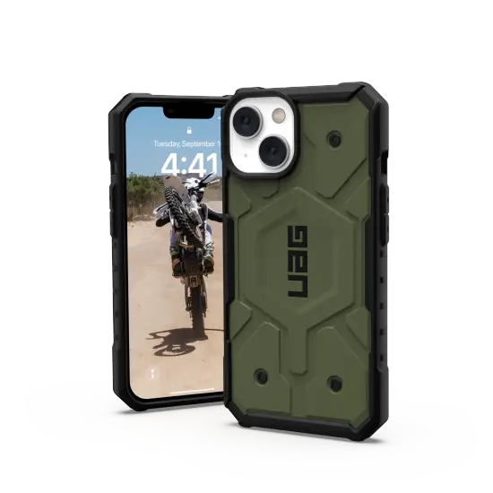 UAG Pathfinder MagSafe case for iPhone 14 Plus - green - Cell phone cases and covers<<<HurtelXML
