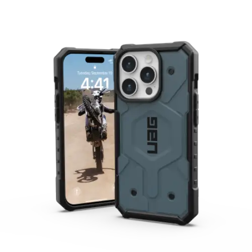 UAG Pathfinder MagSafe case for iPhone 15 Pro - blue - Cell phone cases and covers<<<HurtelXML