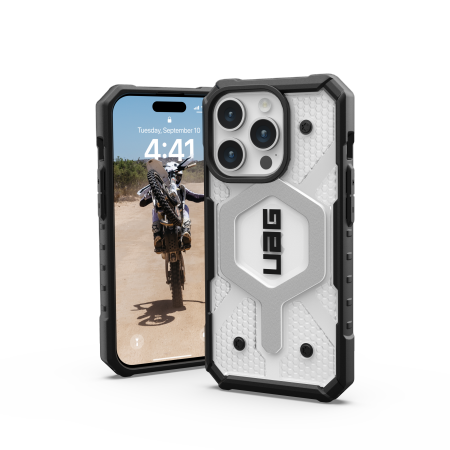 UAG Pathfinder MagSafe case for iPhone 15 Pro - transparent - Cell phone cases and covers<<<HurtelXML