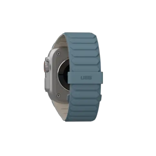 UAG Pathfinder Silicone Double-Sided Magnetic Strap for Apple Watch 42 / 44 / 45 / 46 / 49mm - Gray-Blue - Other cell