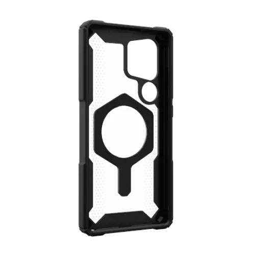 UAG Plasma XTE Magnet Case with Magnetic Module for Samsung Galaxy S25 Ultra 5G - Transparent Black - Cell phone cases