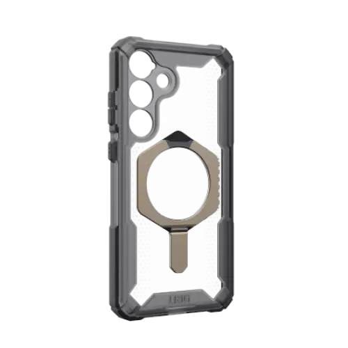 UAG Plasma XTE Magnet Case with Magnetic Module for Samsung Galaxy S25+ 5G - Transparent Gray - Cell phone cases