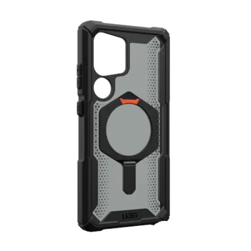 UAG Plasma XTE Magnet MagSafe Case for Samsung Galaxy S25 Ultra 5G - Black/Orange - Cell phone cases