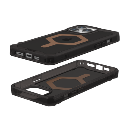 UAG Plyo MagSafe case for iPhone 15 Pro Max - black and brown - Cell phone cases and covers<<<HurtelXML