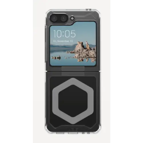 UAG Plyo Pro case with magnetic module for Samsung Galaxy Flip 5 - transparent-gray - Cell phone cases