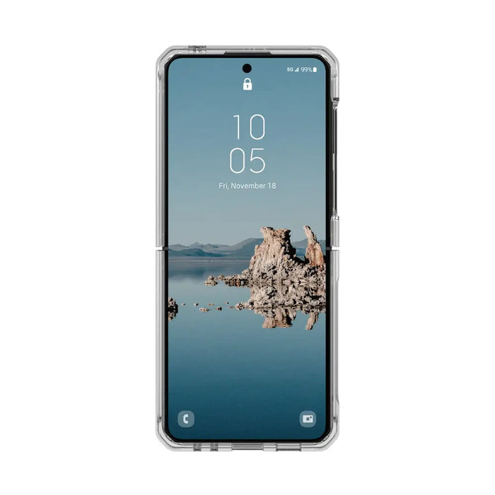 UAG Plyo Pro case with magnetic module for Samsung Galaxy Flip 5 - transparent-gray - Cell phone cases