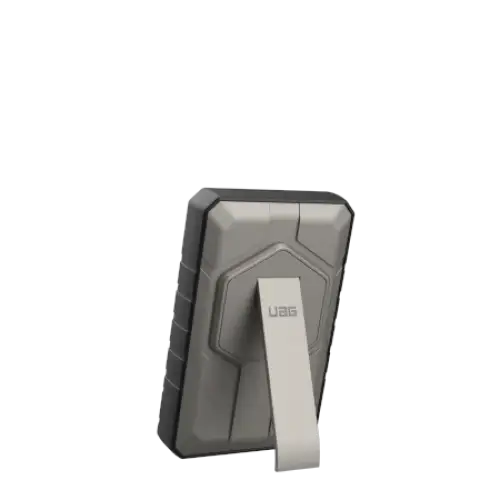 UAG Rugged 10K 10000 mAh MagSafe Powerbank with 10W Stand + Cable - Titanium - Powerbanks<<<HurtelXML