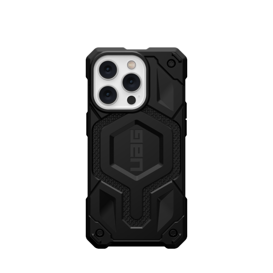 UAG Monarch MagSafe case for iPhone 14 Pro - black kevlar