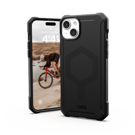 UAG Essential Armor MagSafe case for iPhone 15 Plus - black