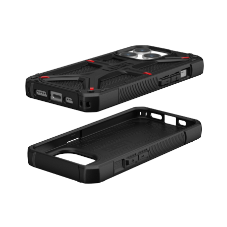 UAG Monarch case for iPhone 15 Pro - black kevlar