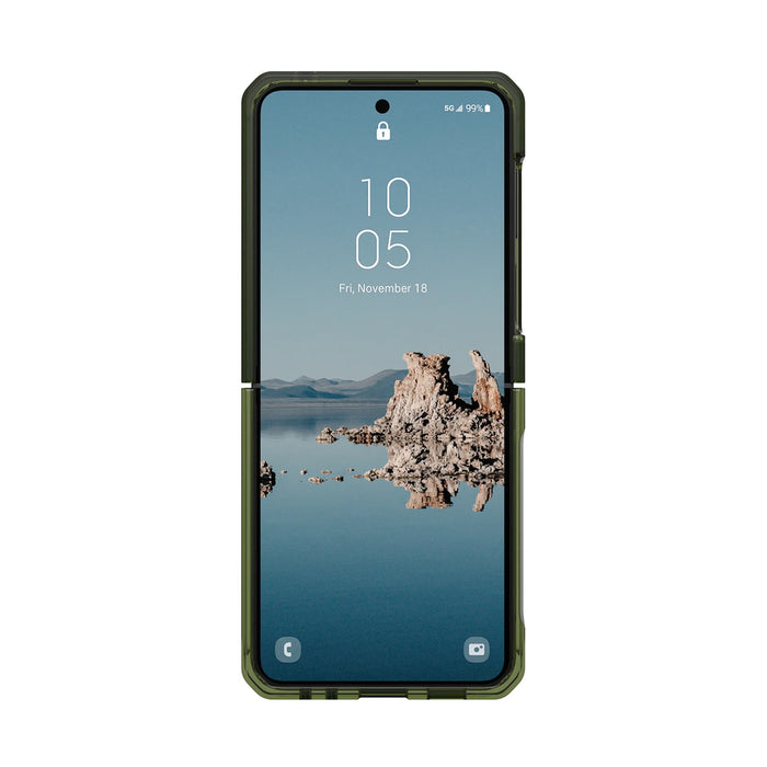 UAG Plyo Pro case with magnetic module for Samsung Galaxy Flip 5 - green-gray