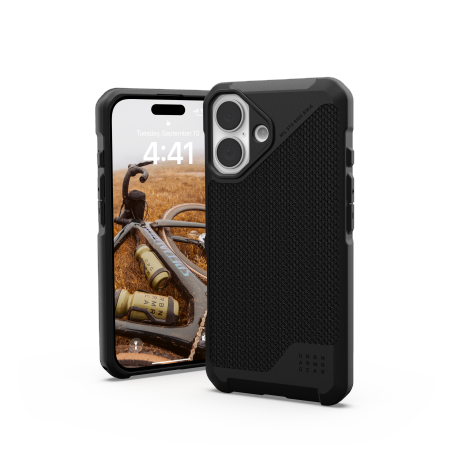UAG Metropolis LT Magsafe iPhone 16 Case - Black