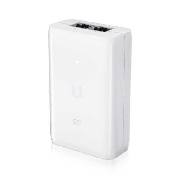 PoE injector Ubiquiti U-POE-AT, Gigabit PoE, 802.3at, 30W
