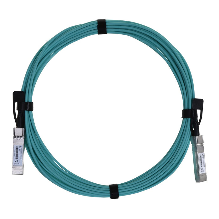Ubiquiti UACC-AOC-SFP28-10M InfiniBand/fibre optic cable Aqua colour