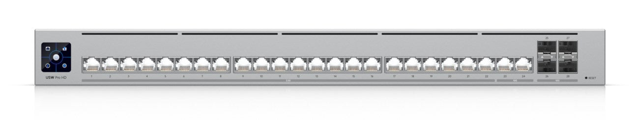 Ubiquiti UniFi Pro HD 24 Managed L2/L3 2.5G Ethernet (100/1000/2500) 1U Grey