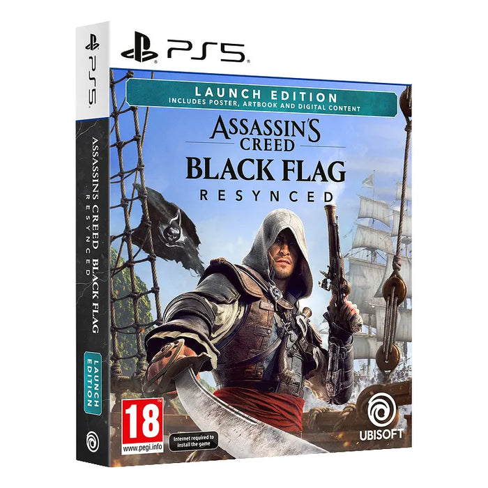 Assassin's Creed Black Flag Resynced Day1 Game (PS5)