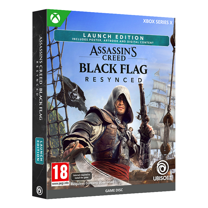 Assassin's Creed Black Flag Resynced Day1 Game (XBOX S)