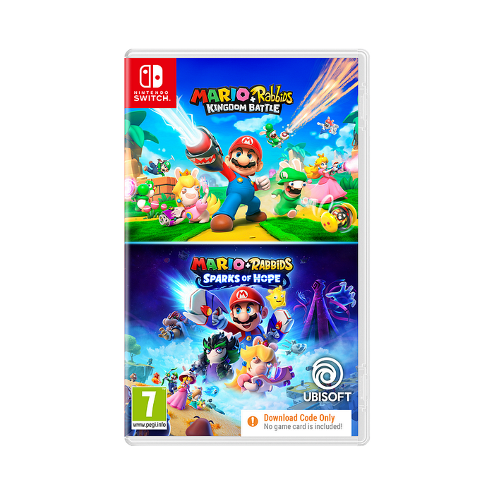 Mario and Rabbids Double Pack Game - Boxed Code (NSW)