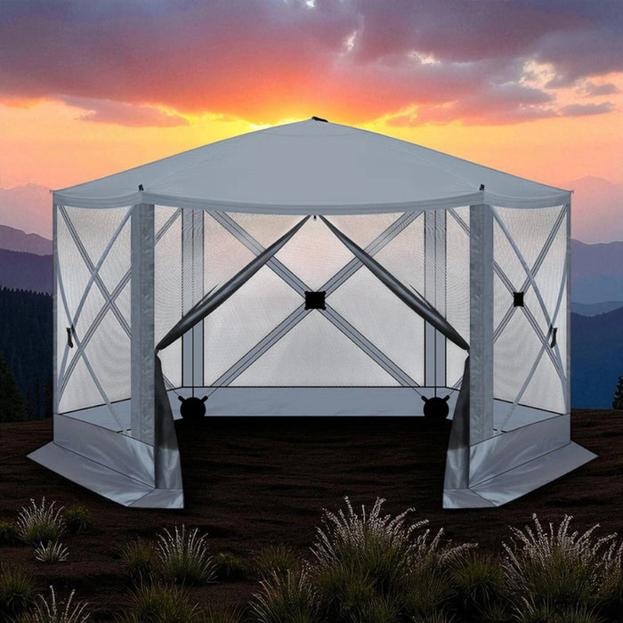 SELF-EXTENDING CAMPING TENT 350X350X220CM UCAMP HD-10742