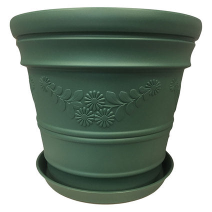 PLASTIC POT F19CM ANTIQUE UCSAN M367GZ