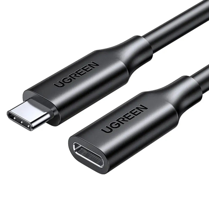 Ugreen 10387 USB-C - USB-C PD QC cable 4K 60Hz 100W 5A 10Gb/s 1m - black - Cell phone cables<<<HurtelXML&&&USB
