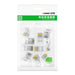 Ugreen 10x plug plug coupler end RJ45 8P8C Cat 6 transparent (50961) - Network cables<<<HurtelXML
