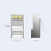 Ugreen 10x plug end RJ45 8P8C (UTP Cat. 6 / Cat. 5 / Cat. 5e) silver (NW111) - Network cables<<<HurtelXML