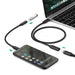 Ugreen 40574 USB-C - USB-C 5Gb/s cable 0.5m - black - Cell phone cables<<<HurtelXML