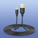 Ugreen 5 pin gold-plated USB cable - mini USB 0.25m black (US132) - Cell phone cables<<<HurtelXML