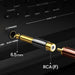 Ugreen 6.35mm jack adapter (male) to RCA (female) gold (AV169 80731) - Audio adapters<<<HurtelXML