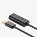 Ugreen active cable USB 2.0 extension cable 480 Mbps 5 m black (US121 10319) - Cell phone cables<<<HurtelXML