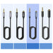 Ugreen adapter cable extension AUX mini jack 3.5 mm 1.5m blue (AV118) - Audio cables<<<HurtelXML
