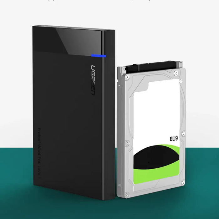 Ugreen adapter enclosure for SATA 2.5’’ 5TB USB 3.0 disk drive black (US221) - Disk adapters<<<HurtelXML