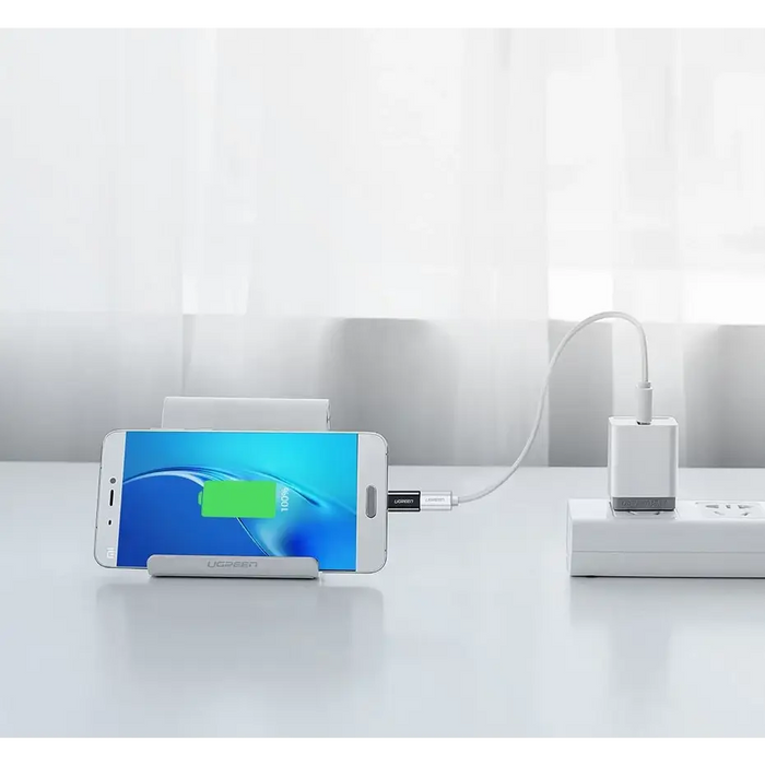 Ugreen adapter micro USB to USB Type C adapter black (30391) - USB adapters<<<HurtelXML